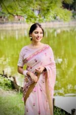 1050 টাকায় পাকিস্তানি ইন্সপায়ারড সিল্ক শাড়ি